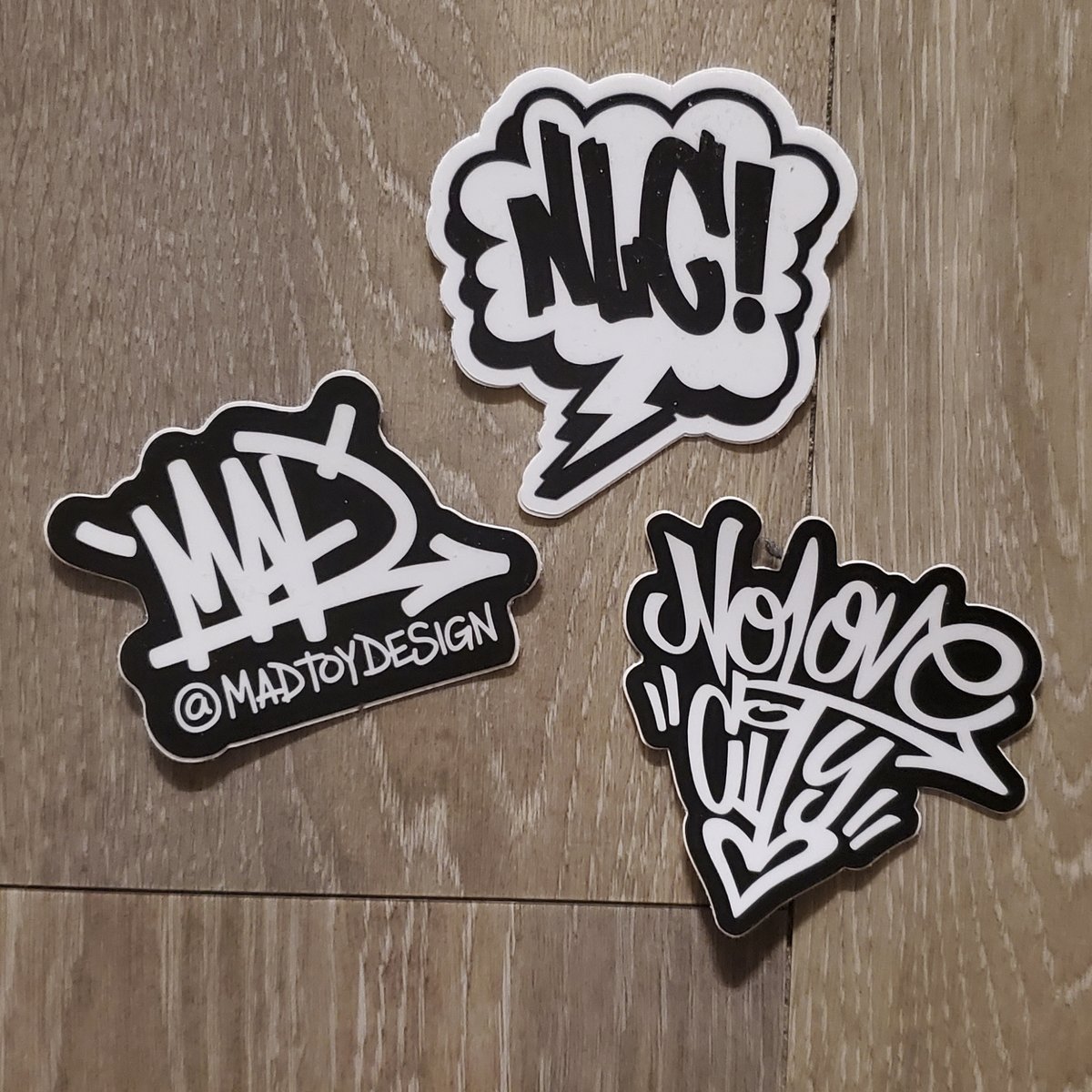 Image of NLCxMAD Sticker Pack