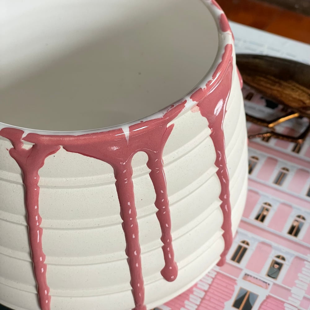 Raspberry Drizzle Planter