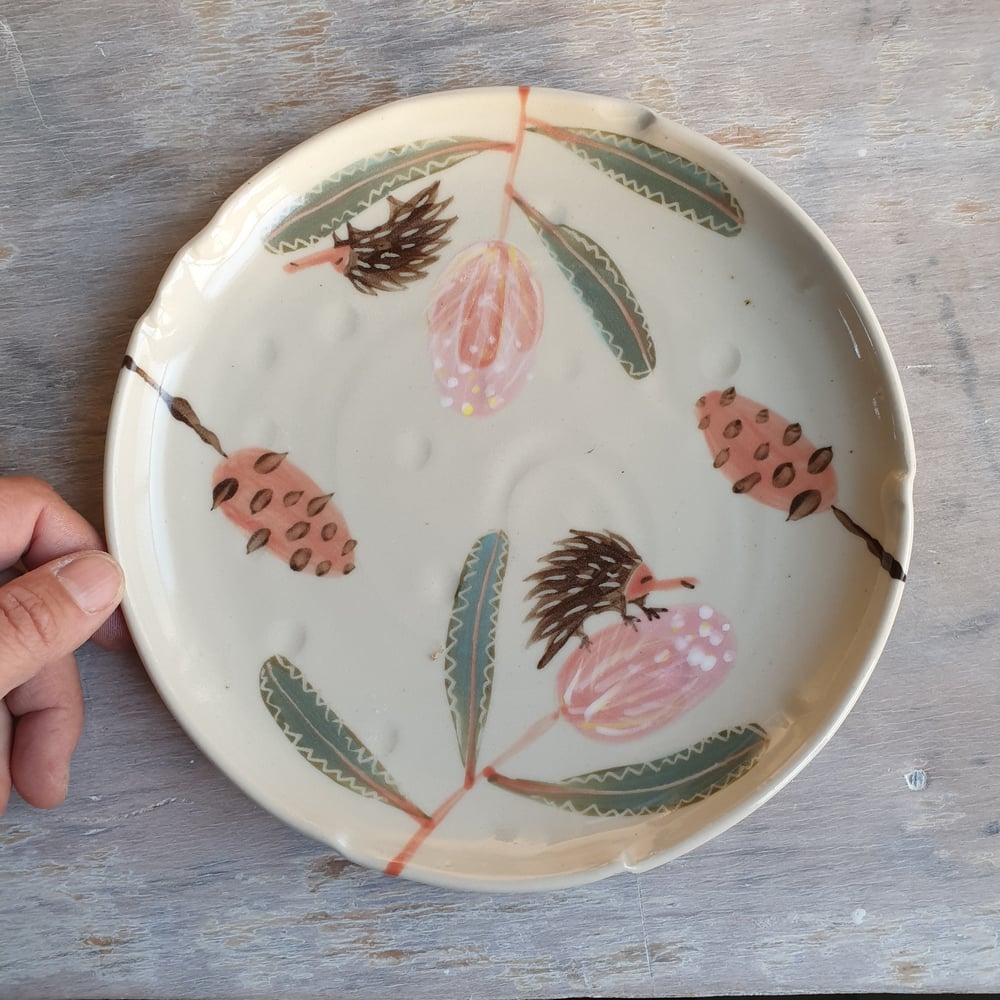 Image of Hand painted side plates