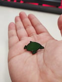 Origami Frog Enamel Pin