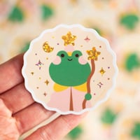 Sticker - Frog wizard