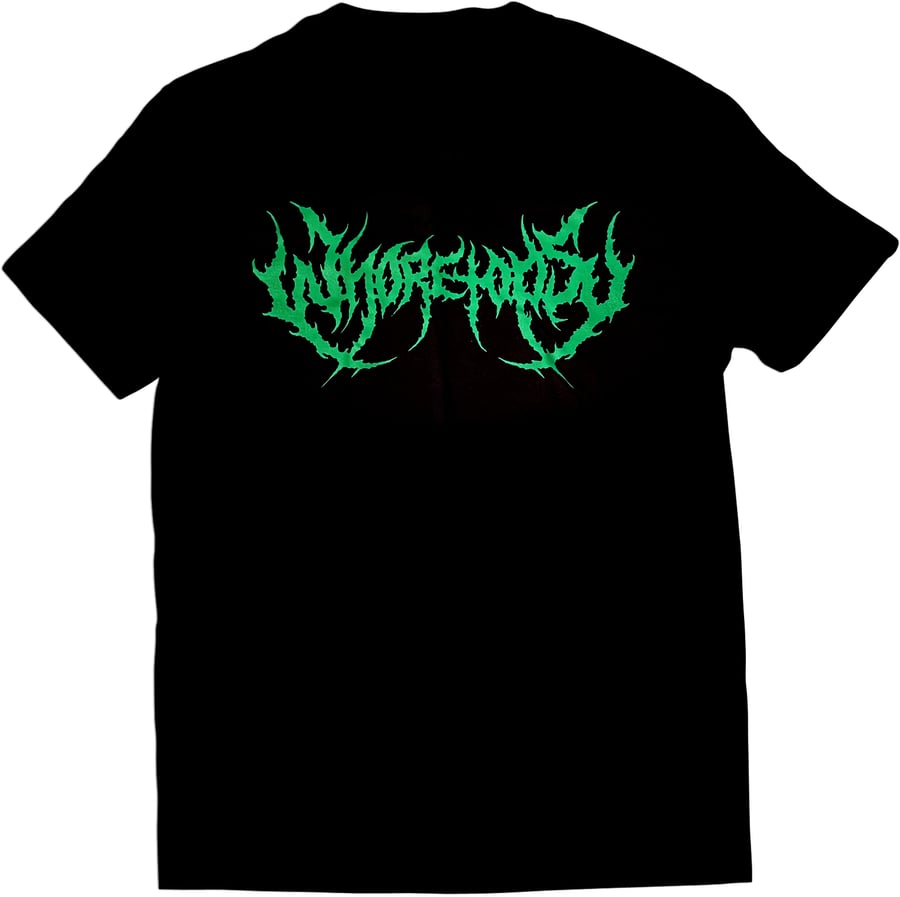 Image of Whoretopsy - Green Logo - T-Shirt