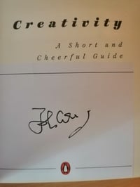 Image 2 of Monty Pythons John Cleese Signed Book