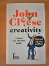John Cleese Signed Creativity HB Book