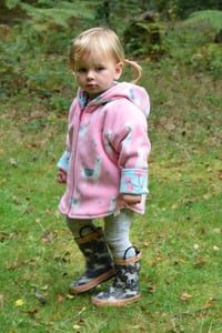 Image of Reversible Zip Jacket - Llamas