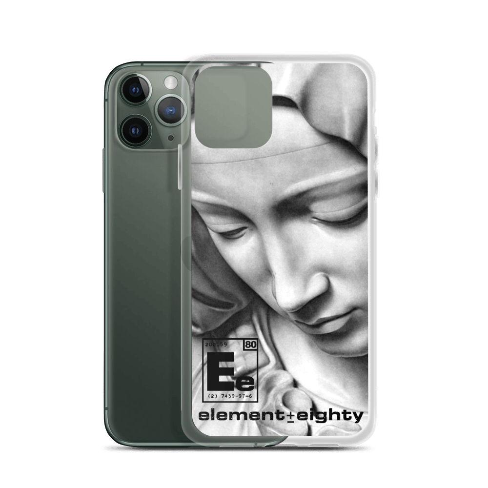 E80 Virgin Mary iPhone Case