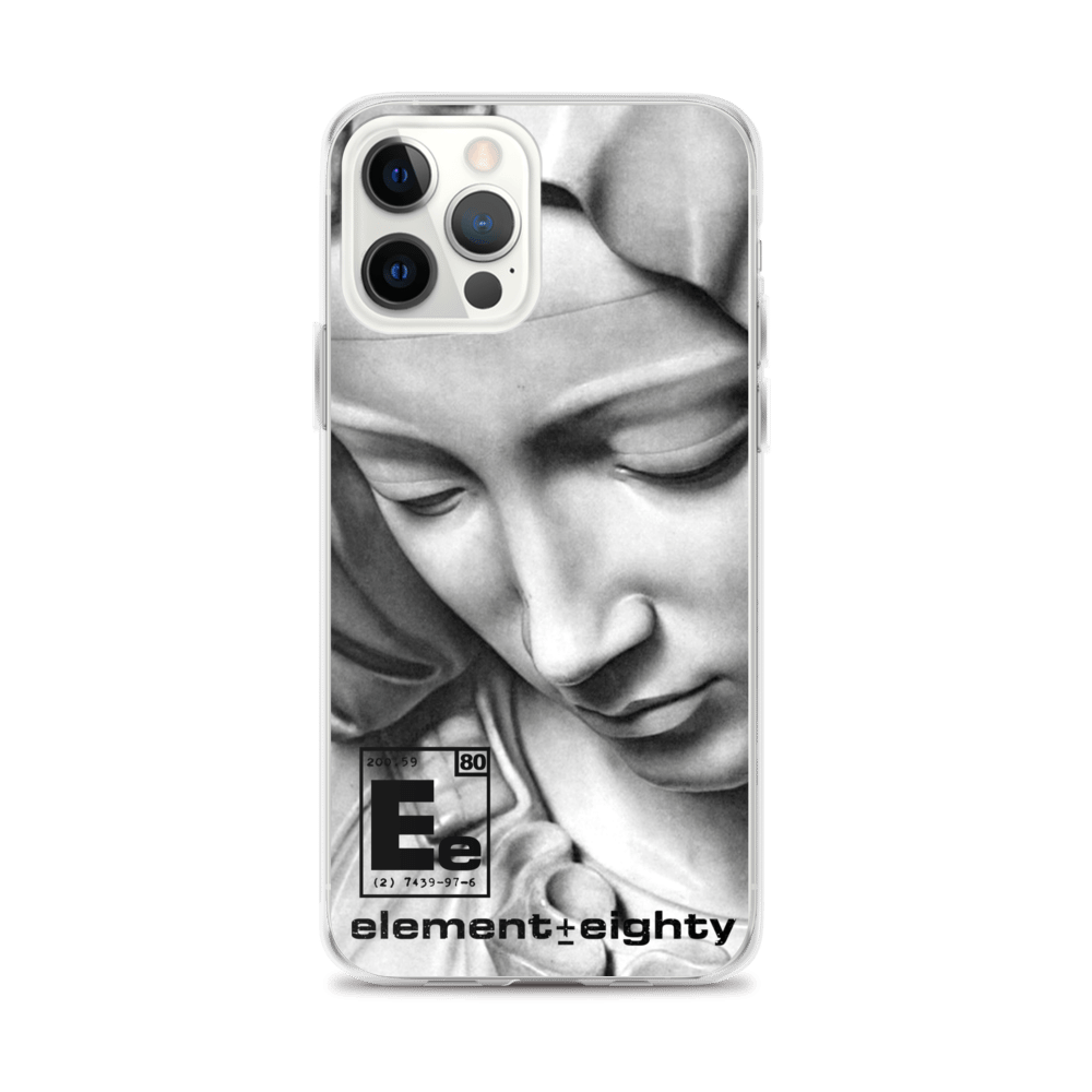 E80 Virgin Mary iPhone Case