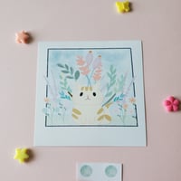 Zozo's the Cat Secret Garden Print