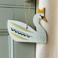 Image 2 of Swan Ornament