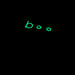 Image of boo tee (glow in the dark)