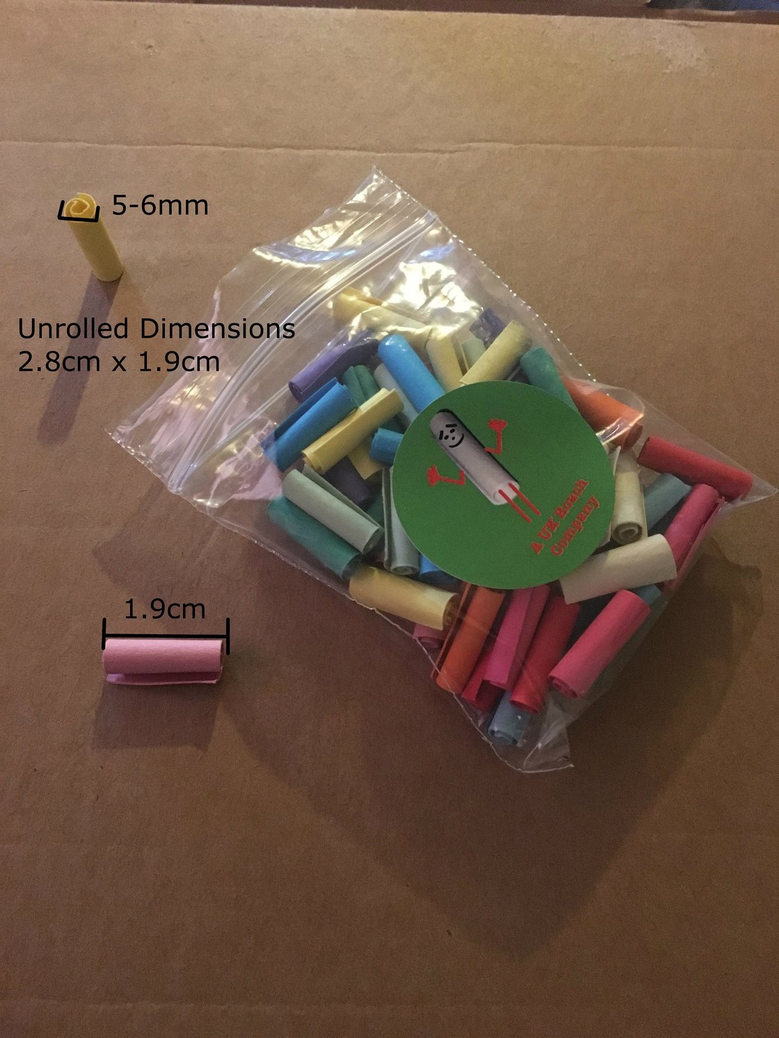 Image of Assorted Colour Roach Card (60 roaches)