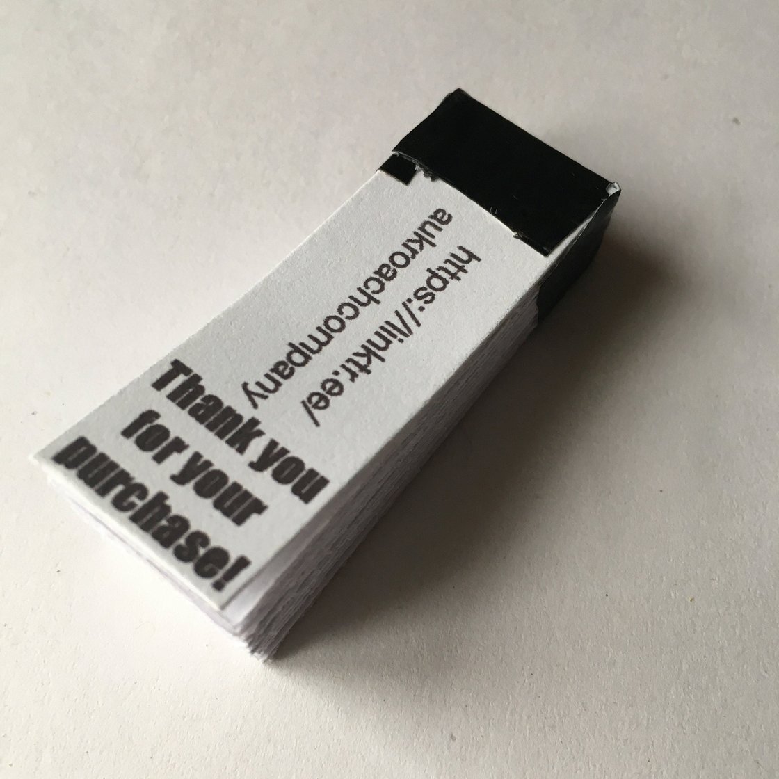 Image of Standard Custom Roach Books, Black & White (50)