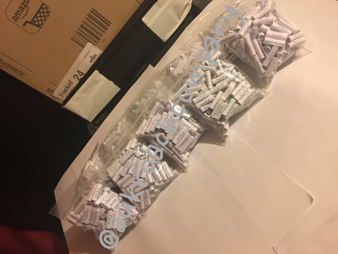 Image of Custom Colour Roaches (100X10)