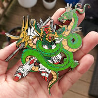 Image 1 of Dragon Gundam VS. Shenron PIN