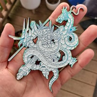 Image 3 of Dragon Gundam VS. Shenron PIN