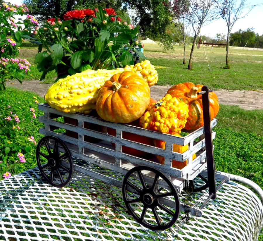 Image of Fall Hay Wagon- Large Kit