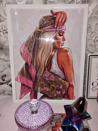 Image 1 of GUCCI GIRL GLOSSY PRINT 