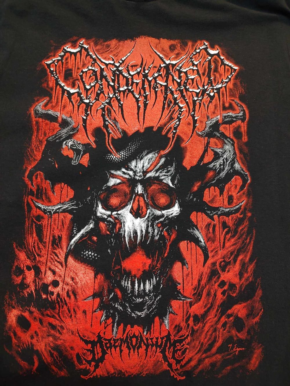 Daemonium album cover shirt!