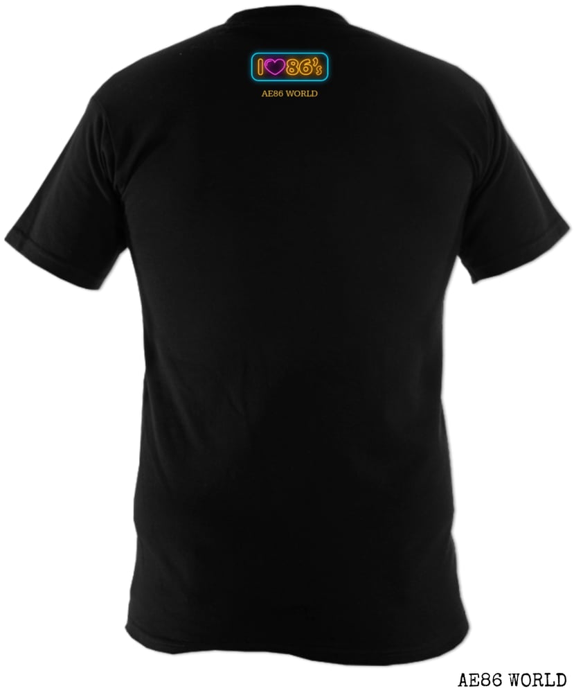 Image of AE86 WORLD 'I Love 86s' T-Shirt