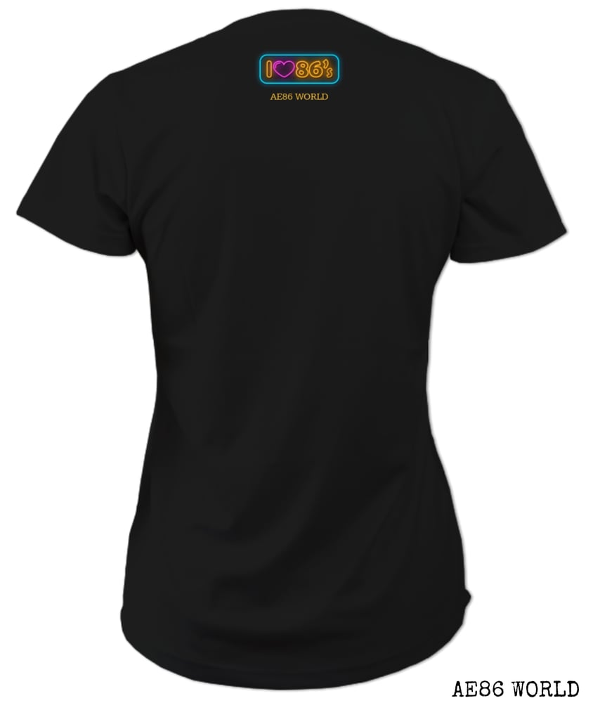 Image of AE86 WORLD 'I Love 86s' T-Shirt