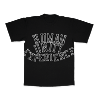 Image 1 of human unity over size print t