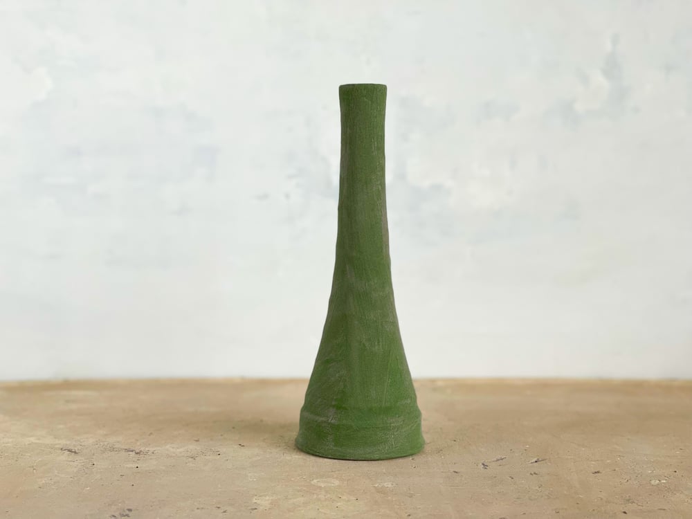 Image of Green Stupa Vase