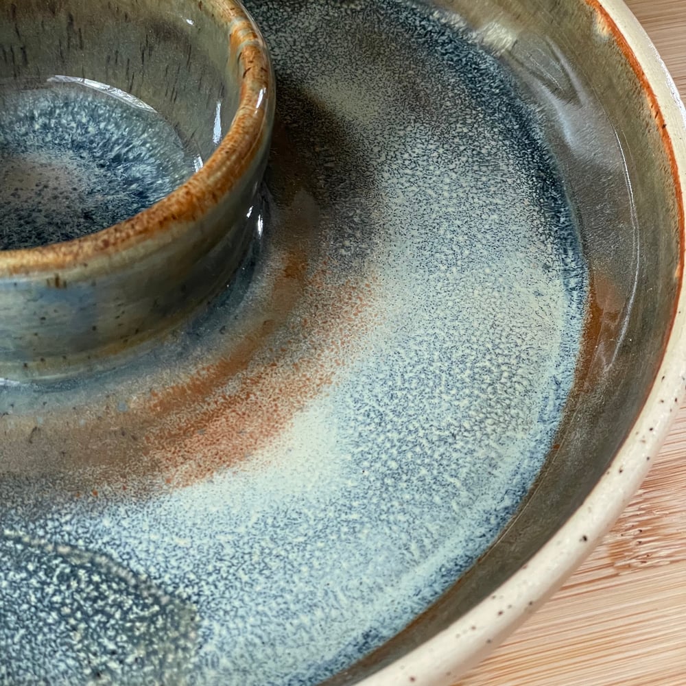 Blue Wash Chip and Dip