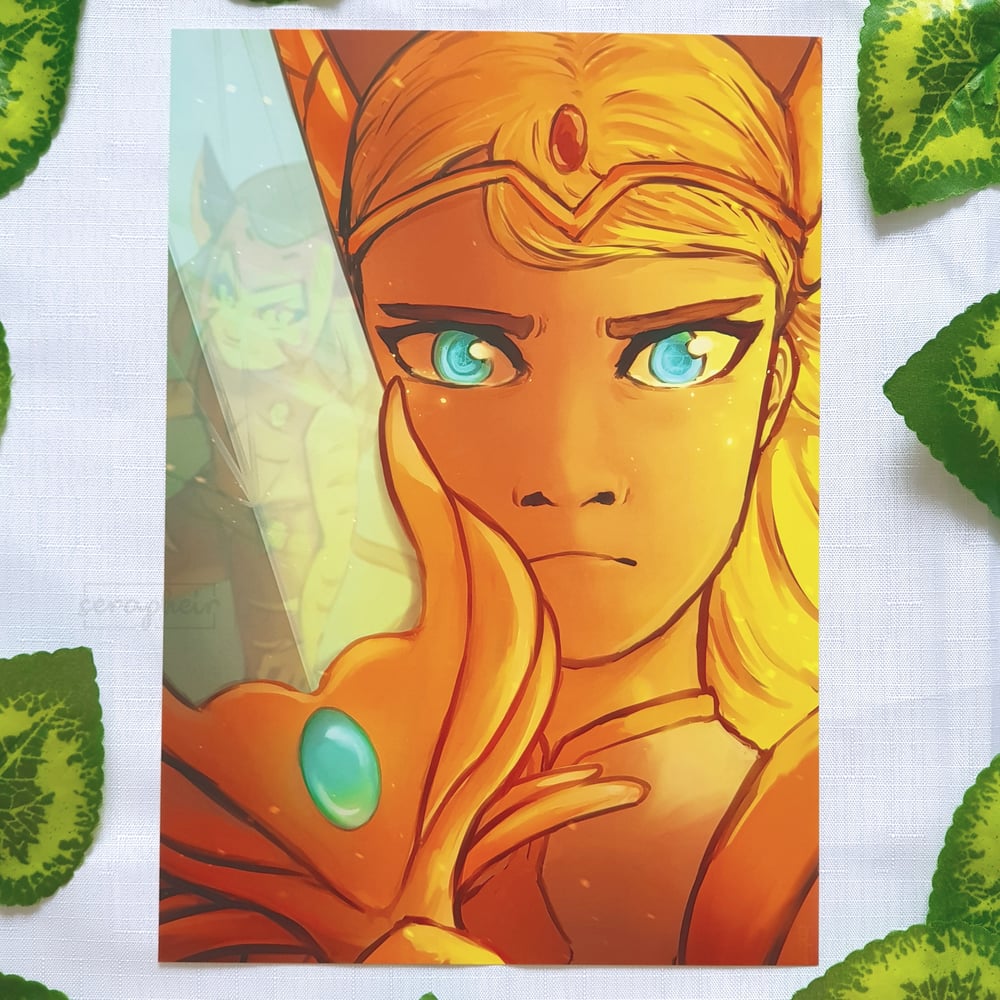 Image of She-Ra & Catra - Print