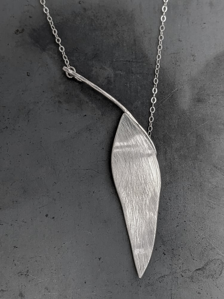 Image of Falling Leaf Necklace
