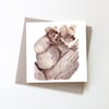Greeting Card - Kurly and Babe