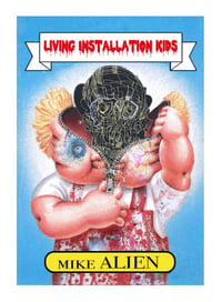 "Mike Alien Living Installation Kids" Limited Edition Digital Print