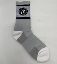 Image 3 of PL Premium Crews (Grey/White/Black)-M/L