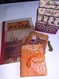 Image 1 of HANDMADE STATIONARY SET - BOMBAY SUNSET