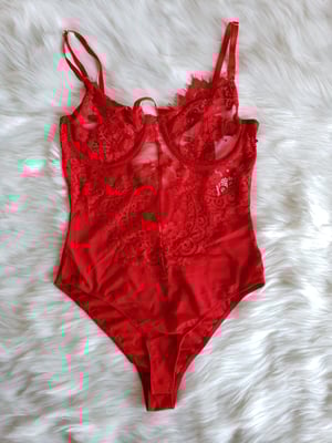 Image of Barbara Lace Bodysuit 