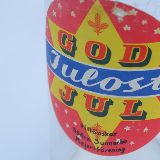 Vintage Christmas Bottle