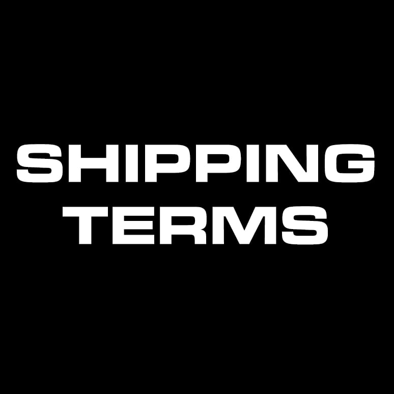 Image of SHIPPING TERMS