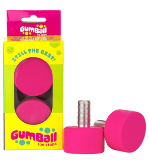 Image of Gumball Toe Stops - Cherry 75A (Pair)