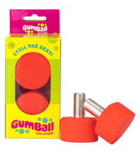 Image 3 of Gumball Toe Stops - Watermelon 83A (Pair)