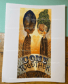 Come Together:  8.5 x 11 print (slightly imperfect) 