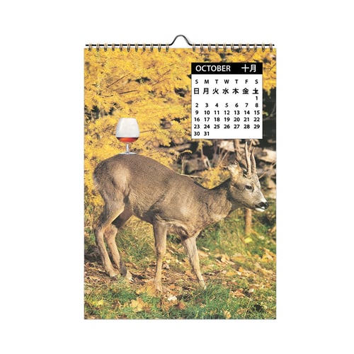 Image of 'YOU RUN AROUND TOWN LIKE A FOOL AND YOU THINK THAT IT'S GROOVY' - 2022 calendar