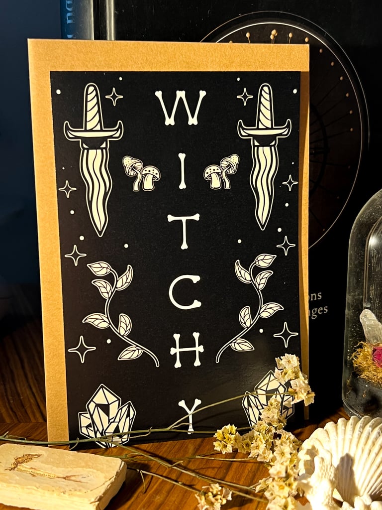 CARTE POSTALE « WITCHY » Image 3