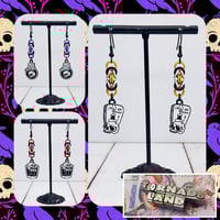 Image 1 of Mini Skull Earrings 