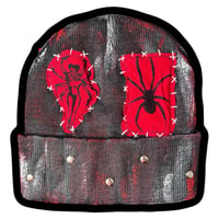 Image 2 of “GNARLY JUNK #6” Custom Punk Beanie