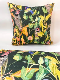 Image 3 of Spring Birds Pillow Cover 24” x 24”