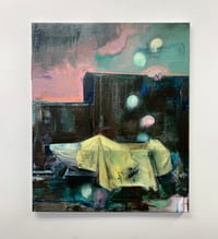 Image 2 of Painting / maleri  / "Forgotten land V" / 50x60 cm