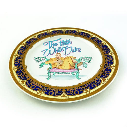 Image of The Thin White Duke - Fine China Plate - #0786