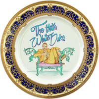 Image 1 of The Thin White Duke - Fine China Plate - #0786