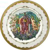 Image 1 of Ode to the human body - Fine China Plate - #0789