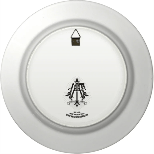 Image of Ode to the human body - Fine China Plate - #0789