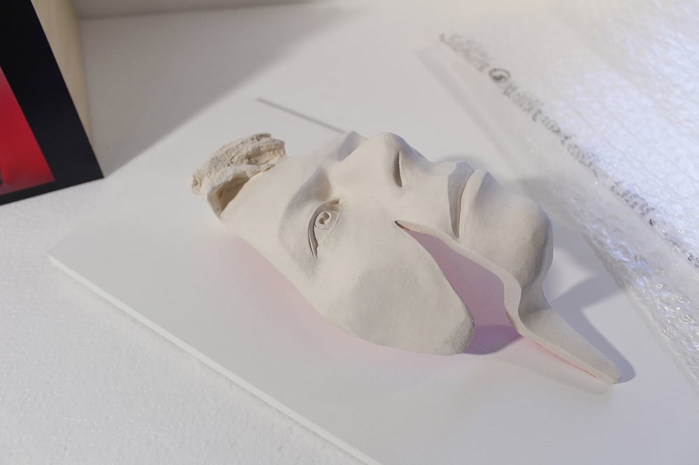 'Flash' David Bowie Face Sculpture